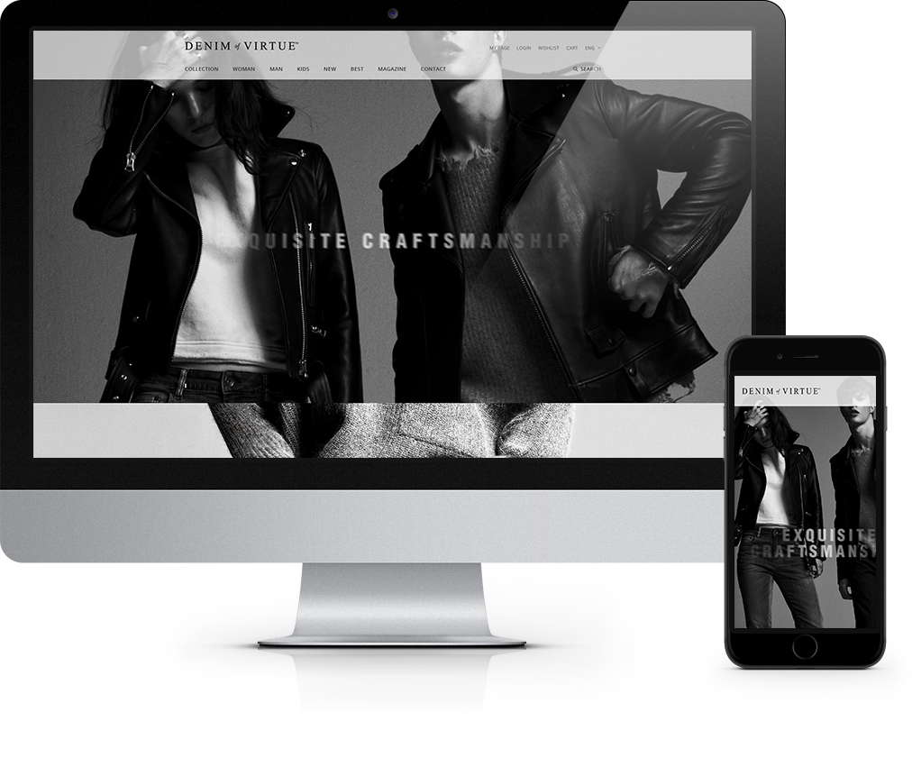 Denim of Virtue Concept Image